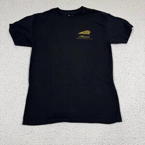 Indian Motorcycle Men's Cotton T Shirt Size M Black Spokane, WA Short Sleeve
